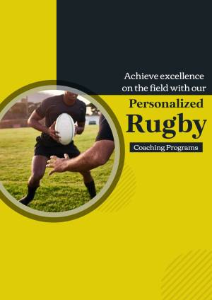 Personalized Rugby Coaching Programs Social Media Post For Google Business Profile