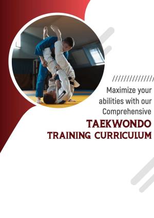 Taekwondo Training Curriculum Marketing Image For Snapchat