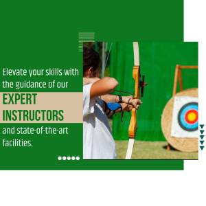 Archery Training With Expert Instructors Poster For Pinterest