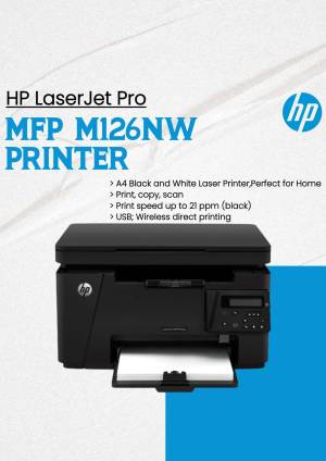 HP LaserJet Pro M126nw Multifunction Printer