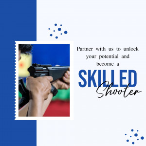 Become A Skilled Shooter Banner For Threads