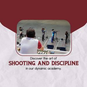 Shooting Academy - Discover The Art Of Discipline Advertisement For Pinterest