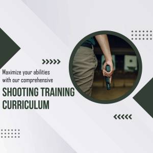Shooting Training Advertisement Flyer For WhatsApp