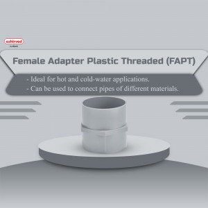 Ashirvad FAPT - Female Adapter Plastic Threaded for hot and cold water applications