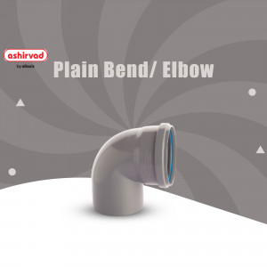 Ashirvad Plain Bend/Elbow PVC pipe fitting