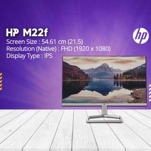 HP M22f 54.61 cm (21.5) Full HD IPS Monitor