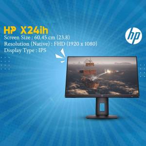 HP X24ih 60.45 cm (23.8 inch) FHD IPS Monitor
