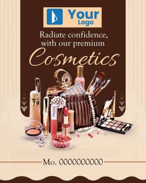 Premium Cosmetics Advertisement Artwork For Threads