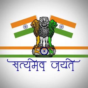 The National Emblem of India featuring the Lion Capital of Ashoka