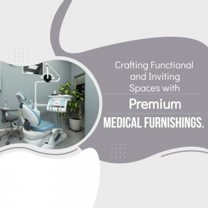 Modern dental office with premium furnishings