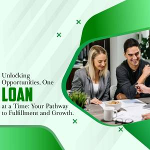 People discussing loan options in a meeting