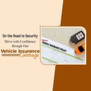 Vehicle insurance policy with car keys and a toy car