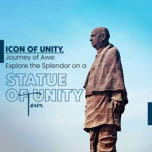 Statue of Unity, a towering monument of Sardar Vallabhbhai Patel