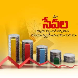 Image depicting financial growth with stacks of coins and a rising graph.