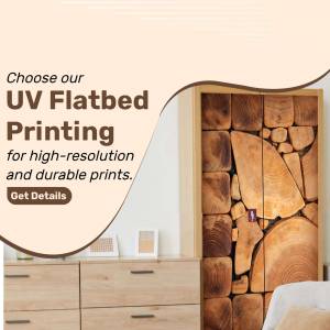 UV Flatbed Printing on Wood - High Resolution Prints
