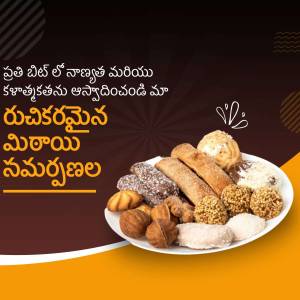A plate filled with a variety of traditional Indian sweets.