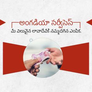 Angadiya Services - Money Transfer Poster For Pinterest