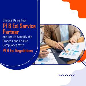 PF & ESI Service Partner - Simplify Compliance Promotional Banner For Telegram