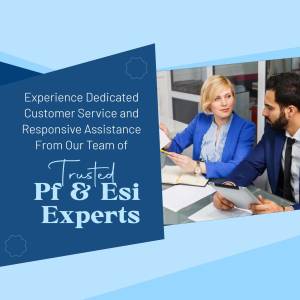 Dedicated PF & ESI Experts Promotional Banner For Google Business Profile