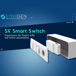 Synxgen SX Smart Switch Poster For LinkedIn