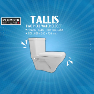 Image of a Tallis Two Piece Water Closet by Plumber Bathware