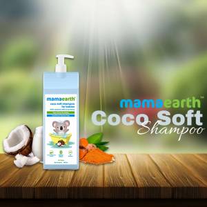 Mamaearth Coco Soft Shampoo Business Poster For LinkedIn