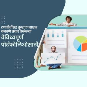 Two people presenting data charts and graphs