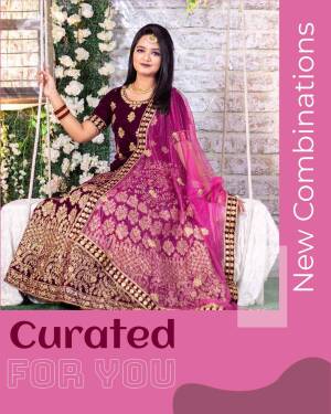 Elegant Woman In Traditional Indian Outfit Banner For Telegram