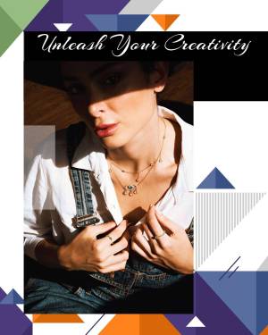 Unleash Your Creativity - Jewelry Ad Status Post For WhatsApp