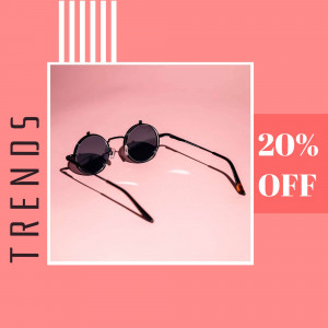Summer Sunglasses Sale Flyer For Threads