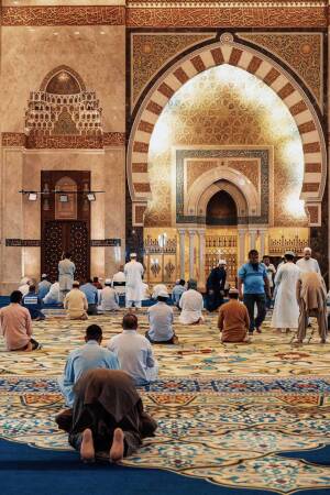 Interior Of Sheikh Zayed Grand Mosque Advertisement For Pinterest