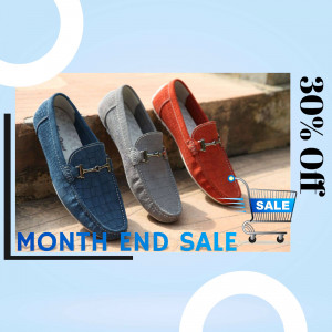 Month End Sale - Men's Loafers Image For Twitter