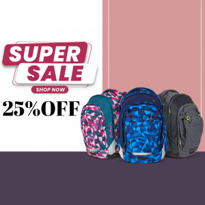Super Sale On Backpacks Poster For Google Business Profile