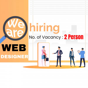 We Are Hiring Web Designer Advertisement For Instagram