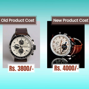 Fossil Watch Price Comparison Image For LinkedIn