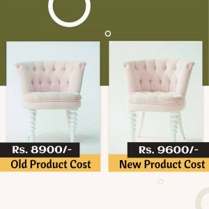 Elegant Pink Armchair - Price Comparison Design For Instagram