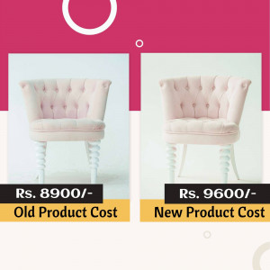 Elegant Pink Armchairs - Price Comparison Post For Google Business Profile