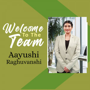 Aayushi Raghuvanshi, new team member, professional portrait