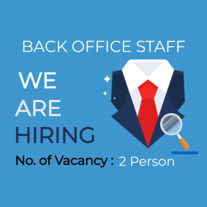 Back Office Staff Hiring Announcement Creative Design For Pinterest