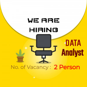 We Are Hiring - Data Analyst Banner For Google Business Profile