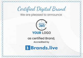 Digital Brand Certification Badge from Brands.live