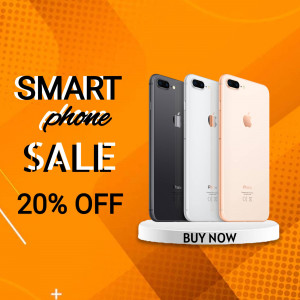 Smartphone Sale - 20% Off Flyer For WhatsApp