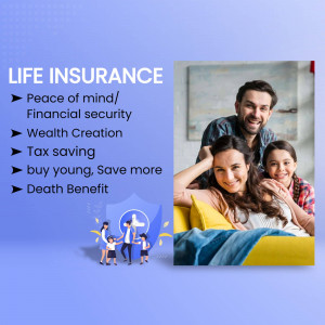 Life Insurance For Family Security Post For LinkedIn