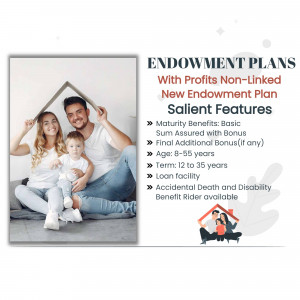 Endowment Plans - Secure Your Family's Future Promotional Banner For Google Business Profile