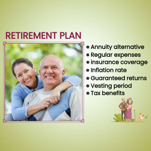 Retirement Planning For A Secure Future Banner For WhatsApp