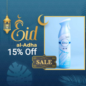 Febreze Air freshener with Eid al-Adha promotion