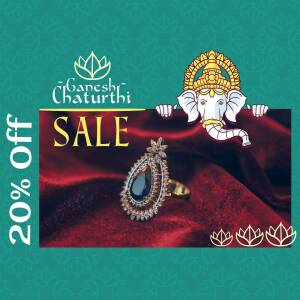 Ganesh Chaturthi Sale - Jewelry Offer Design For Facebook
