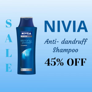 Nivea Men Anti-Dandruff Shampoo Sale Graphic For X