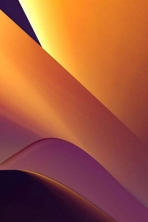 Abstract background with smooth color gradients of purple, orange, and gold.