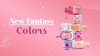 New Fantasy Colors Nail Polish Banner For Instagram